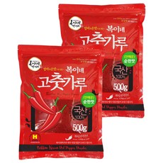 복이네먹거리 고춧가루 안매운 순한맛, 500g, 2개