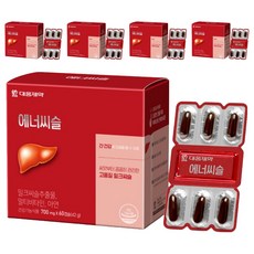 에너씨슬 밀크시슬, 60정, 5개