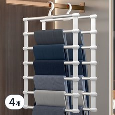 Moltuyu 7層折疊褲架, 單一顏色, 4個