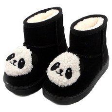 루루슈 아동용 해피 판다 털 부츠 DW152