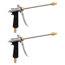 愛家捷 高壓噴射水槍2入組 附水管束環 2個 30 x 15 x 4.5cm, 30cm