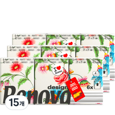 Renova 唯諾瓦 莓果玫瑰版口袋衛生紙 4層, 15個, 6入