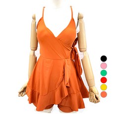 荷葉邊連身泳衣 RSW-02, 橘子