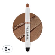 카라디움 샤이닝 펄 섀도우 스틱, 12호 브론즈스타, 6개