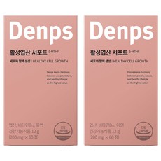 덴프스 활성엽산 서포트, 2개, 12g