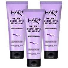 헤어플러스 컬러본드 보색 트리트먼트 210ml, 혼합색상, 3개