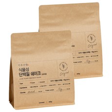 가루선생 식물성 단백질 쉐이크 오리지널, 2개, 500g