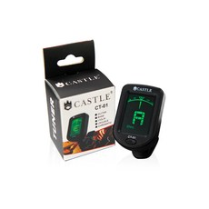 CASTLE 半音階夾式調音器, CT-01, 黑色, 1個