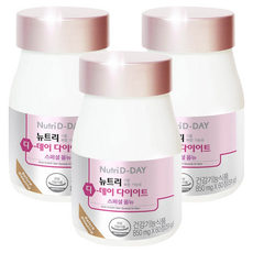 Nutri D-DAY 藤黃果&綜合維他命礦物質倍孅錠 51g, 60顆, 3罐