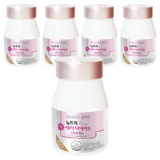 Nutri D-DAY 藤黃果&綜合維他命礦物質倍孅錠 51g, 60顆, 5罐