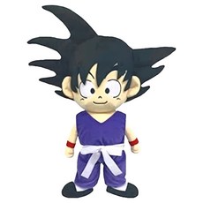BANDAI BP 七龍珠 絨毛玩偶, 45cm, 孫悟空少年時期, 1個