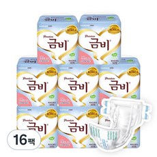 금비 남녀공용 와이드매직벨트 실속 성인용 겉기저귀 SHA406, 특대형, 10매입, 16개