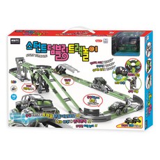 ADLE LAND 特技翻滾汽車軌道遊戲套組, 灰色