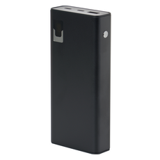 지파워 갤럭시 / 아이폰 전기종 호환 PD30W 초고속 보조배터리 20000mAh + CtoC 충전케이블 세트, SRPB200-PD30, 블랙