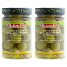 마다마올리바 그린 카스텔베트라노 올리브, 295g, 2개