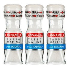 칸나멜라 소금, 63g, 3개