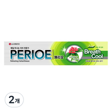 페리오 브레쓰 케어 알파 치약, 160g, 2개