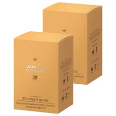 할리스 바닐라 딜라이트 커피믹스, 19.5g, 20개입, 2개