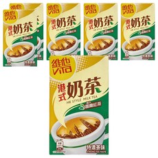 維他 港式奶茶 特濃茶味飲品, 250ml, 6入
