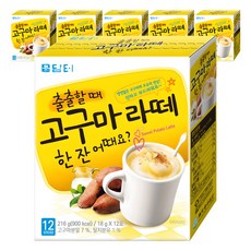 담터 고구마라떼 분말, 18g, 12개입, 6개