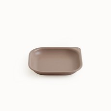 탁가온 네모 에코젠 유아 데일리접시 S, 브라운, 1개