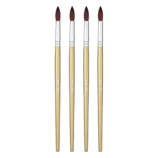 Pentel 飛龍文具 水彩筆 圓頭, 12號, 4支