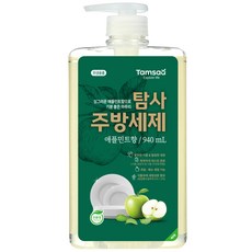 탐사 친환경 주방세제 애플민트향, 940ml, 1개