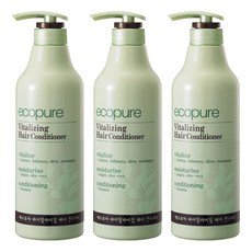 Flor De Man Ecopure 賦活潤髮乳, 3個, 700ml