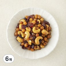 집반찬연구소 병아리 콩조림, 120g, 6개