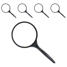 Standard Living 手柄式老花眼大型放大鏡, 5個, 單一商品