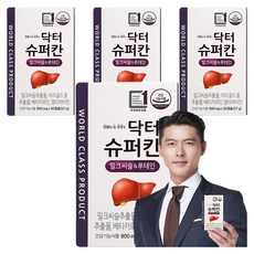 에이치엘사이언스 닥터슈퍼칸 밀크씨슬 루테인 27g, 30정, 4개