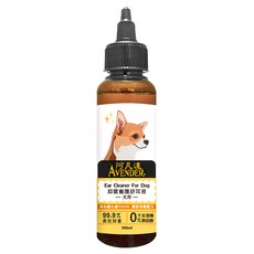AVENDER 阿凡達 抑菌養護舒耳液 犬用 添加蘿仕威ROSIW獨家抑菌配方, 100ml, 1瓶