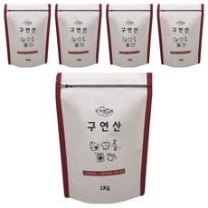 to the nature 檸檬酸, 1kg, 5個