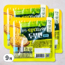 지구식단 풀무원 식물성 지구 식단 두부면 얇은면, 300g, 3개