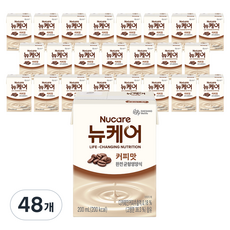 뉴케어 완전 균형영양식 커피맛, 200ml, 48개