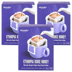 Mcnulty埃塞俄比亞可樂蜂蜜手衝咖啡, 8g, 7包, 3盒