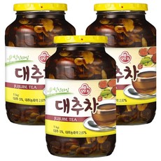 OTTOGI 不倒翁 紅棗茶, 1kg, 1罐, 3罐