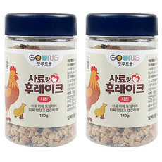 궁 반려동물 사료랑 후레이크, 치킨, 140g, 2개