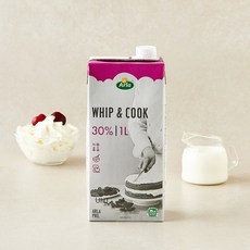 알라 휩 앤 쿡 휘핑 크림, 1개, 1L