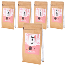 御復珍 紅豆水 Set 20包, 純素食, 鐵質豐富, 含皂素多酚, 獨立茶包, 低脂肪高蛋白質, 9g, 5袋