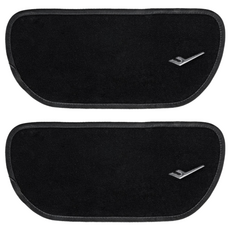 PRO-SPECS 旋鈕式腰部支撐帶延長墊, 2個, 黑色