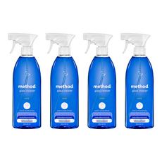 method 美則 最好的玻璃清潔劑 薄荷, 828ml, 4罐