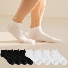 socks factory 男性用不易破損運動短襪8雙