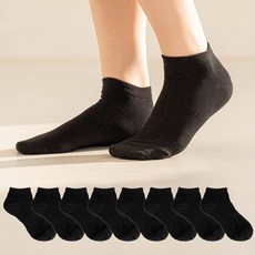 SOCKS FACTORY 女款防破洞運動短襪 8雙