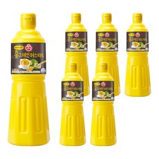 오뚜기 홀그레인머스타드, 1.1kg, 6개