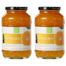 Cholocwon 濟州漢拏峰柑橘茶醬, 1kg, 1罐, 2罐