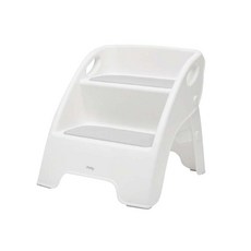 iFam 多用途 可折疊2層兒童腳踏凳 白色 38.4 x 38 x 38.6 cm, 1個