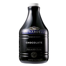 GHIRARDELLI 鷹牌 頂級巧克力醬, 2.47kg, 1瓶