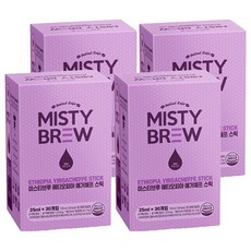 미스티브루 에티오피아 예가체프 액상 스틱 더치커피, 30개입, 4개