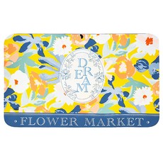 home KENGTAI 超吸水速乾止滑地墊 花卉圖案, 顏色隨機, 1個